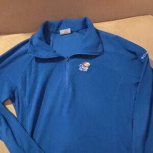 Columbia Royal Blue Zip-Up Womens Sweater